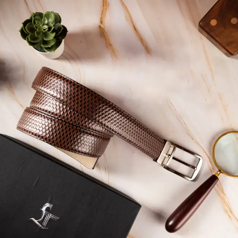 Brick Semi Formal Belt