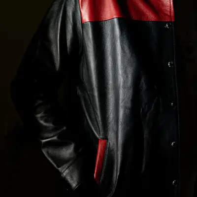 Blaugrana Pure Leather Jacket